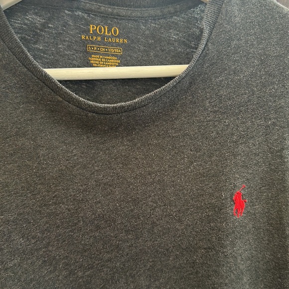 Polo Ralph Lauren T-Shirt - Grey - Small - Picture 2 of 4